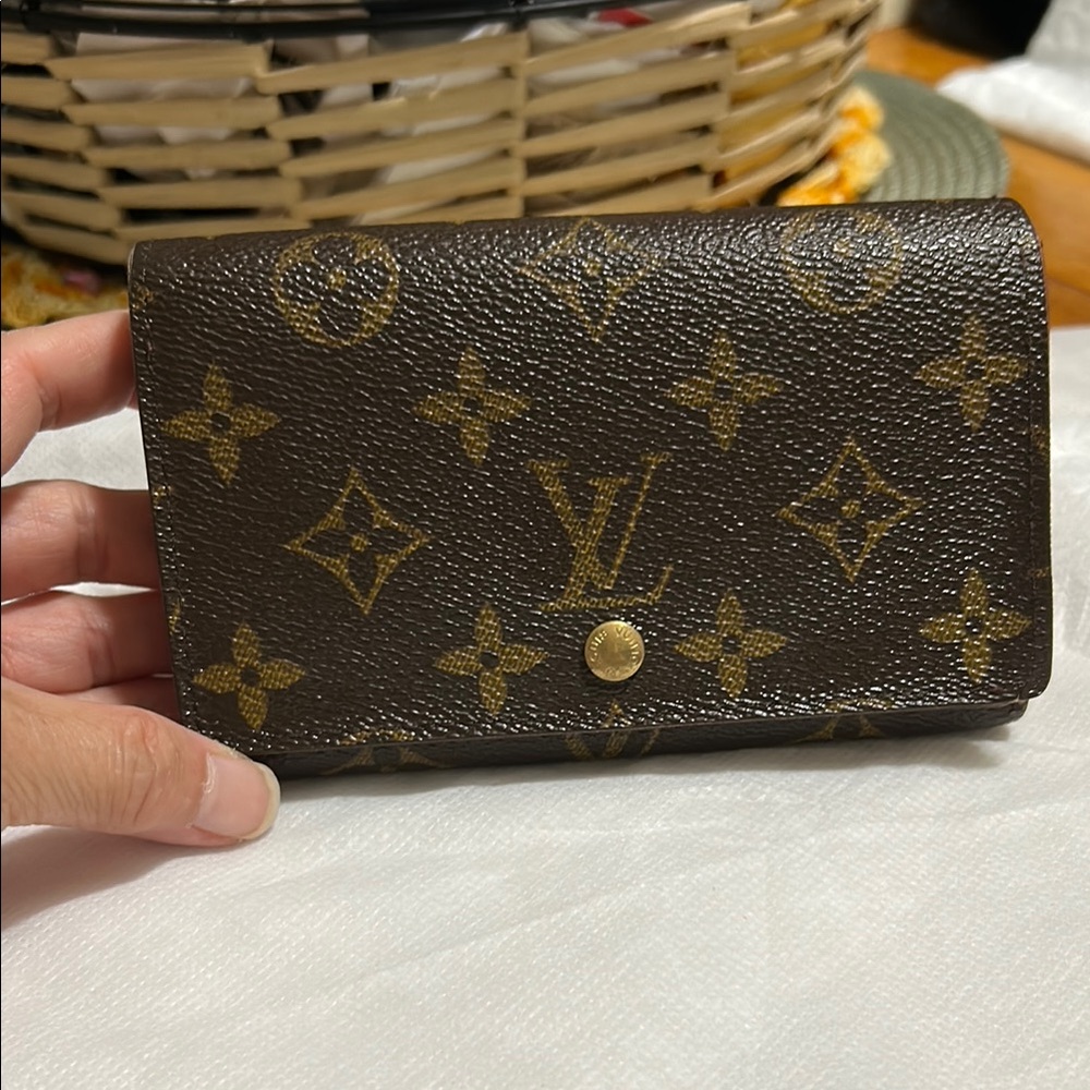 Louis Vuitton Monogram Canvas Brown Wallet